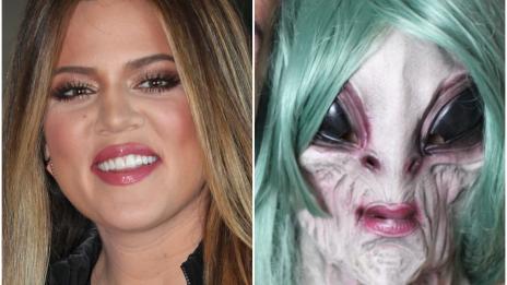 Сравниха Клои Кардашян с извънземно