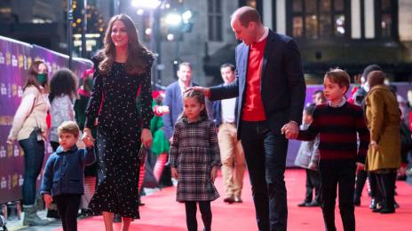 Кралска Коледа: Картичката на принц Уилям, Кейт Мидълтън и трите им деца