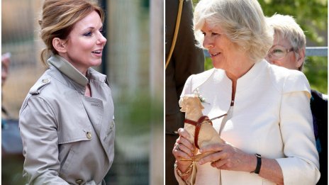 Гери Халиуел се срещна с Камила на специален прием