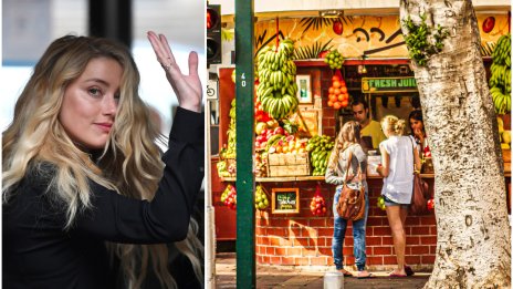 Амбър Хърд на почивка в Израел