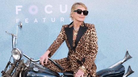 Като от приказките: Шарън Стоун се появи в зашеметяваща рокля с качулка 