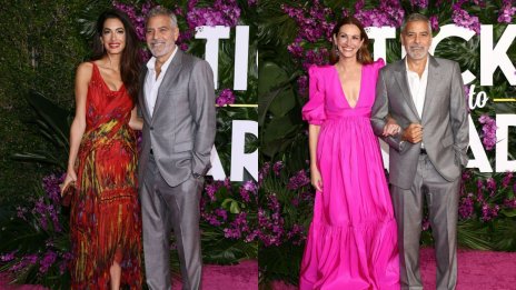 Джордж Клуни в тройна коалиция: От едната страна Амал Клуни, а от другата – Джулия Робъртс