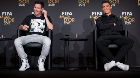 Кристиано Роналдо, Лео Меси и Louis Vuitton – снимка и кампания за историята