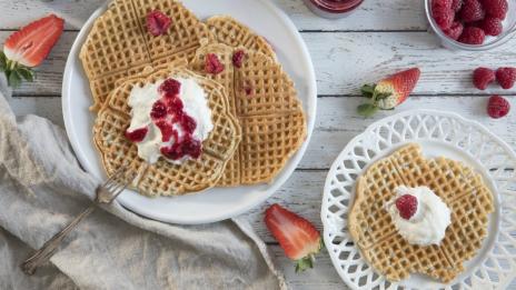 Как да приготвим смес за гофрети като Марта Стюарт