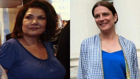 Теодора Духовникова и Марта Вачкова заедно на море в България