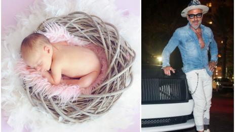 Честито бебе: Танцуващият милионер показа дъщеря си 