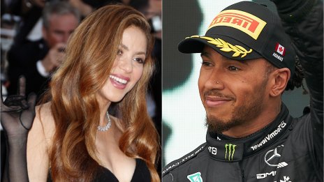 Шакира и Луис Хамилтън на купон в лондонски клуб