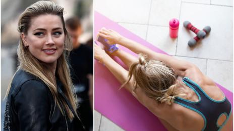 Звезден фитнес: Какъв е режимът на Амбър Хърд?