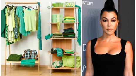 В гардероба на Кортни Кардашян – зеленият цвят доминира за лятото
