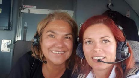 Марта Вачкова се превърна в пилот за един ден