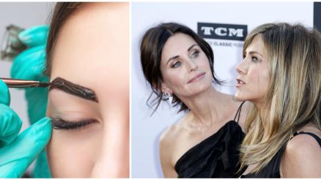 Перфектните вежди на Кортни Кокс – с микроблейдинг