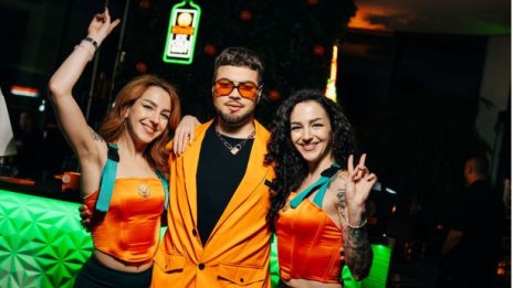 J&auml;germeister ORANGE дебютира в България с впечатляващо парти и светлинно шоу с дронове