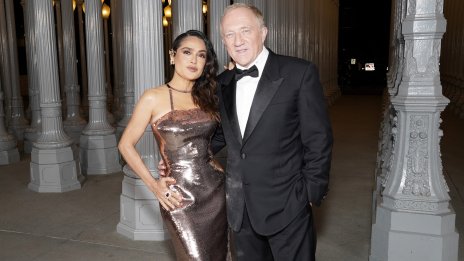 Салма Хайек с двоен празник – годишнина и Свети Валентин