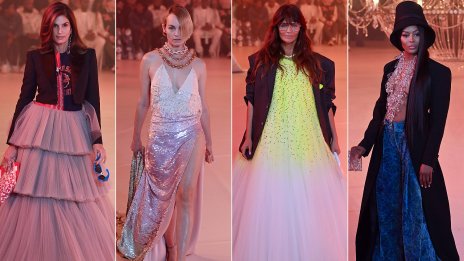 Отново заедно: Синди Крауфорд, Наоми Кембъл и Хелена Кристенсен на дефиле в Париж