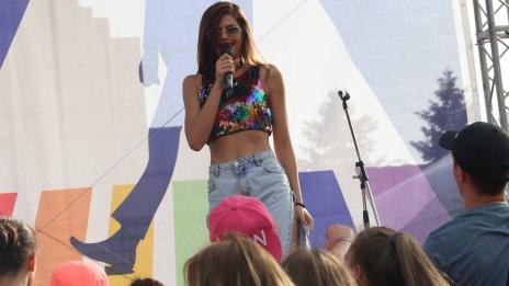 Михаела Филева се отдаде на пешеходен туризъм 