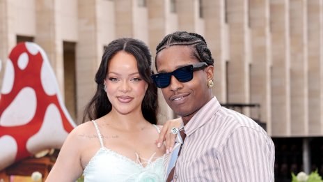 Мода, любов и стил - A$AP Rocky носи вратовръзката на Риана