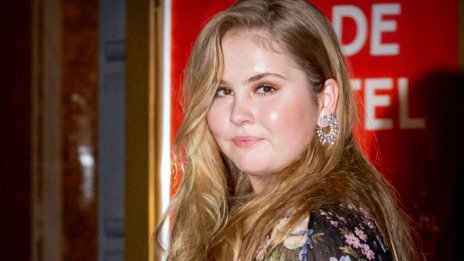 Освиркаха принцеса Амалия на официално събитие