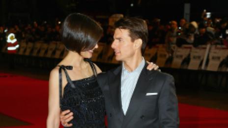 Любимата поза на Том Круз и Кейти Холмс