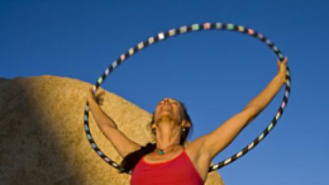 Упражнения с обръч – първа част