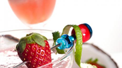 Ягодов коктейл с ром