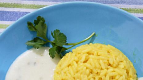 Фестивална кухня - ориз и кюфтенца