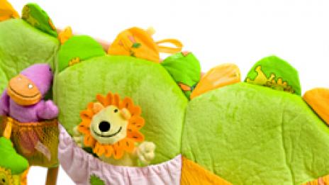 Наклонено легълце за спокойни бебета