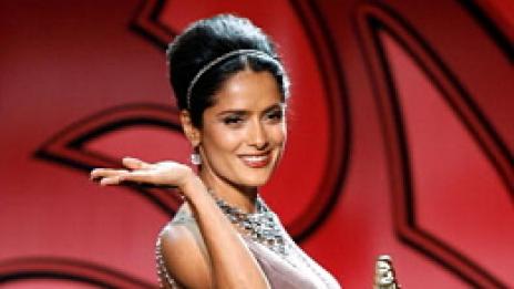 Салма Хайек се примири с коледните миди