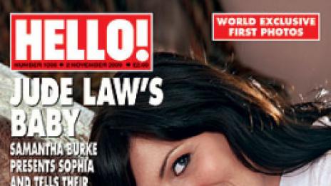 Джуд Лоу най-после видя дъщеря си... в списание