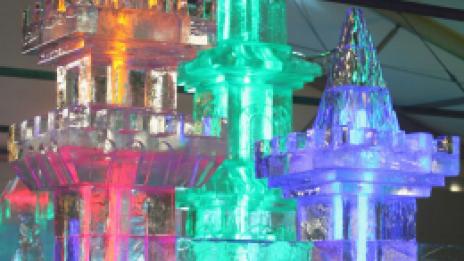 Ледено-красиво, в Берлин