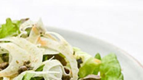 Салата с грейпфрут