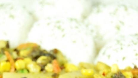 Пилешко филе със сметана и топено сирене