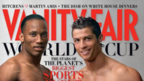 Футбол и страсти: Роналдо и Дидие само по... флагове