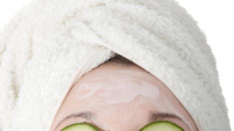 Пъпеш и краставица за лицето