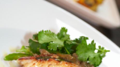 Бяла риба с италиански сос