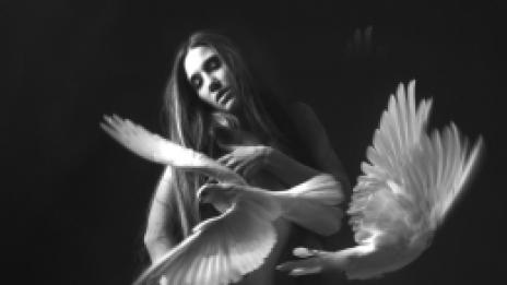 Момичето с розите и гълъбите