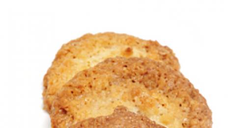 Хрупкави бисквитки с кайсии и боровинки