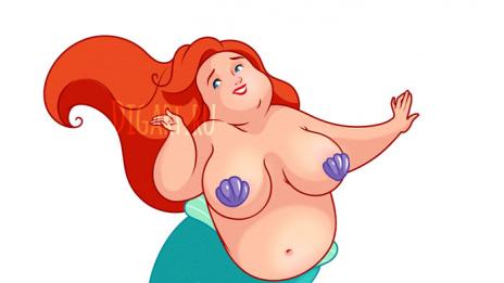 Принцесите на Дисни с няколко допълнителни килограма