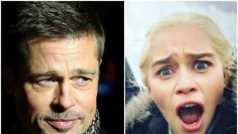 Брад Пит плаща 120 000 долара, за да гледа „Игра на тронове“ с Халееси