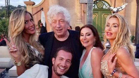 Дарина Павлова на партито на Лео ди Каприо