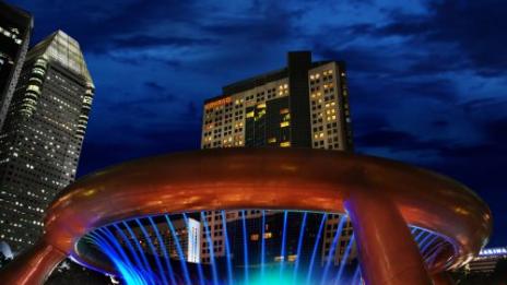 Фонтанът на изобилието в Сингапур