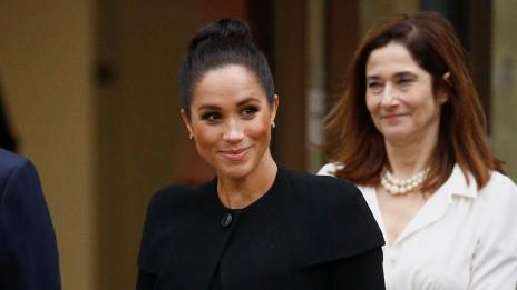 Меган ражда през април, в болницата се подготвят