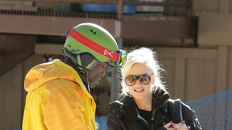 Гуен Стефани и Сийл се засякоха на пистата