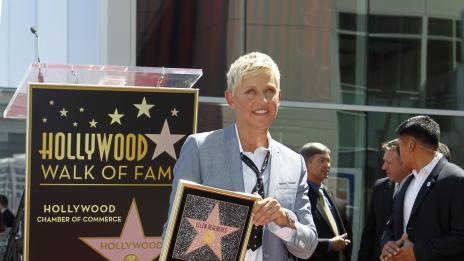 Елън ДеДженеръс се сдоби със звезда на Алеята на славата