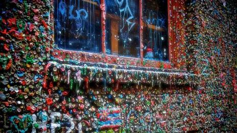 Стената на дъвките в Сиатъл