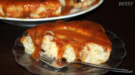 Сладкиш с круши и карамел