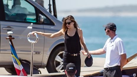 Миранда Кер „хваната“ на яхтата на Джеймс Пакър