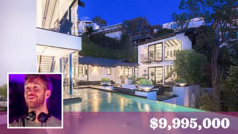 За продан: Къщата на Калвин Харис в Ел Ей