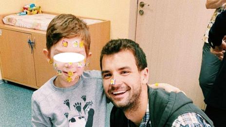 Григор Димитров зарадва деца с увреждания