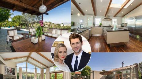 Емили Блънт и Джон Красински се сдобиха с ново имение