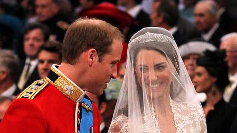 Кейт и Уилям се ожениха! Първи кадри от кралската сватба!